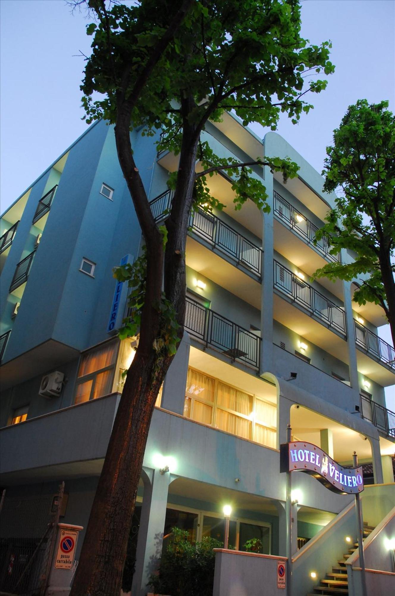 Hotel Veliero Rimini Buitenkant foto